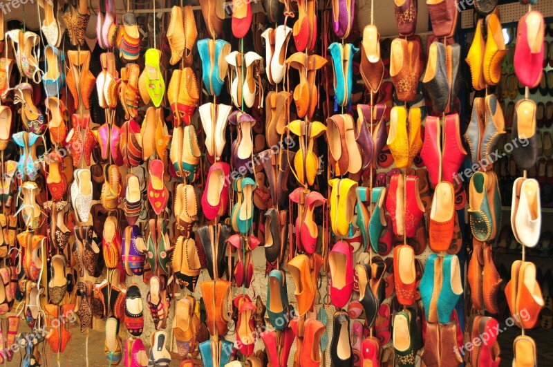 Morocco Asslah Slippers Crafts Free Photos