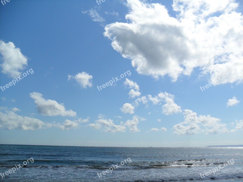 Sea Sky Beach Cloud Pohang