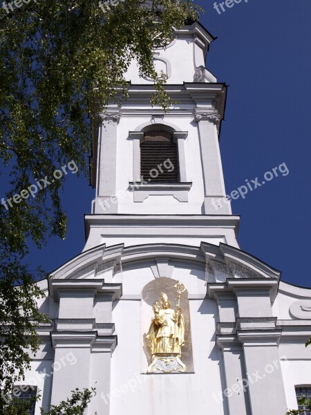 Town Hall Tower Altomuenster Bavaria Germany