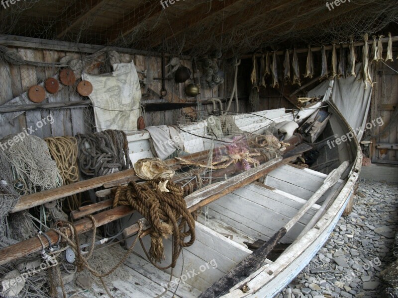 Boat Fishing Boat Wreck Wooden Boat Fishing