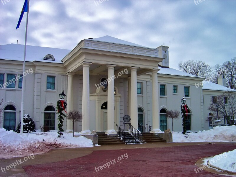 Madison Wisconsin Governor's Mansion House Building