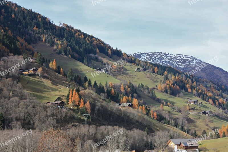 Großkirchheim Austria Landscape Scenic Fall