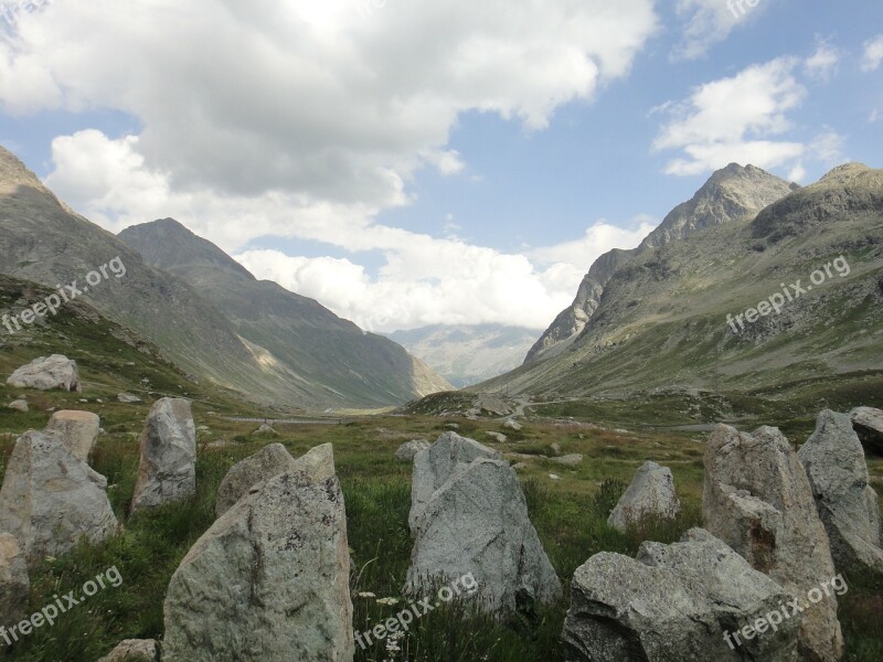 Switzerland Mountains Graubünden Alpine Free Photos