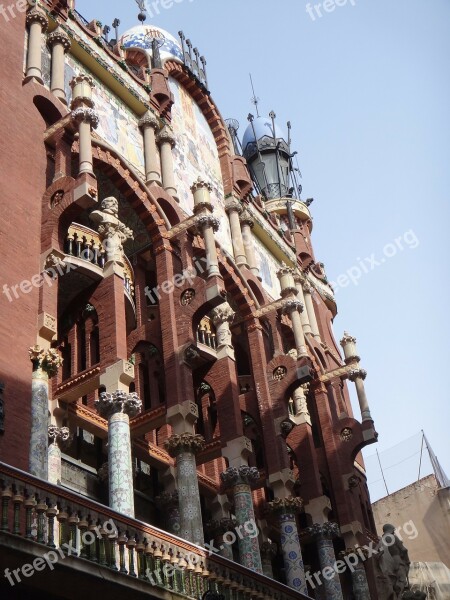 Barcelona Architecture Houses Spain Free Photos