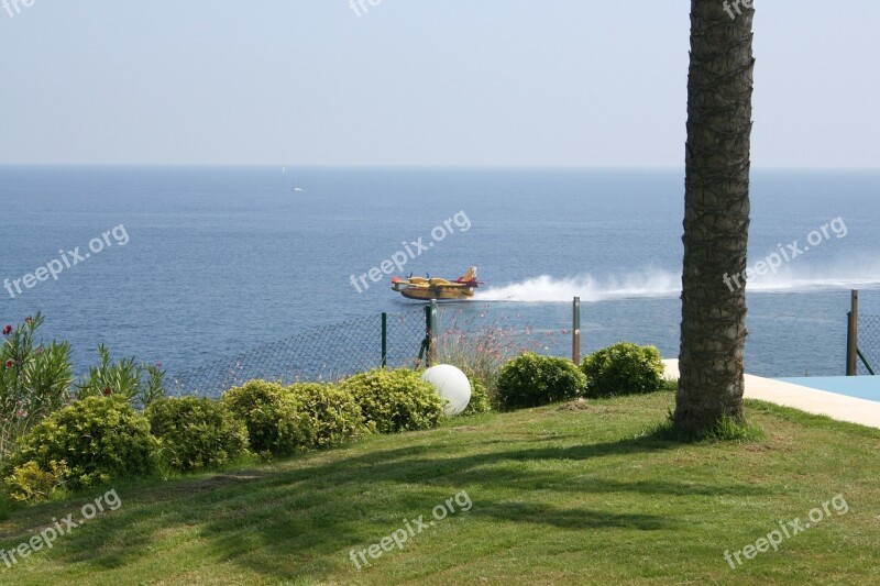 Ibiza Seaplane Refuel Sea Free Photos