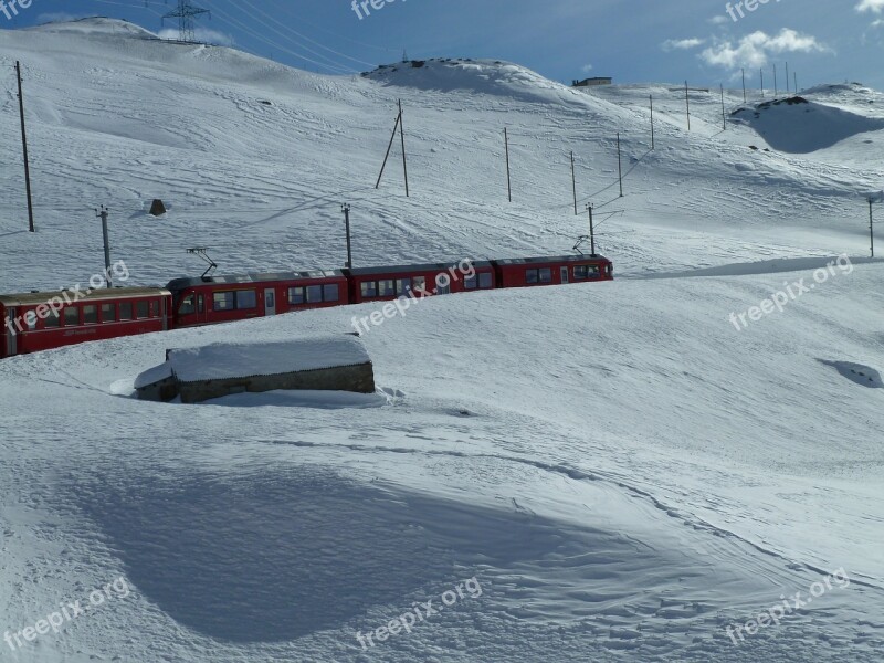 Glacier Express Graubünden Switzerland Free Photos