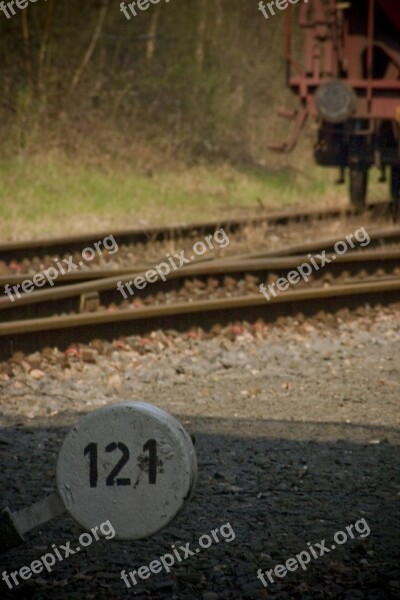 Train Old Shut Down Gleise Track