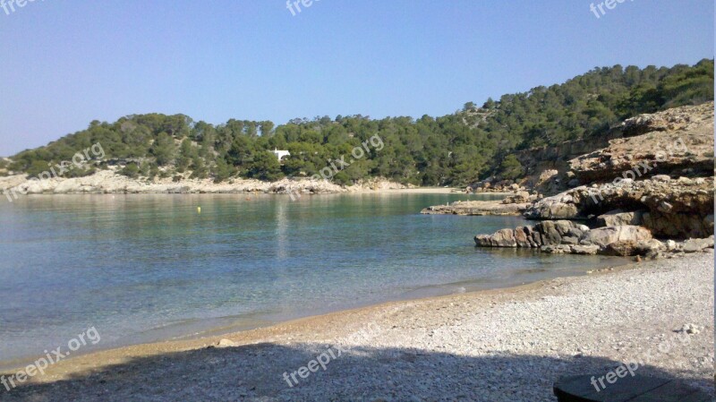 Cala Saltwater Ibiza Free Photos