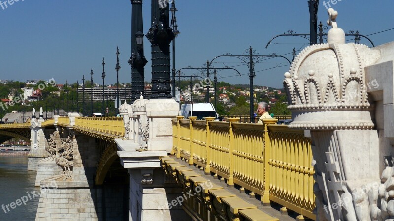 Margithíd Budapest Danube Free Photos