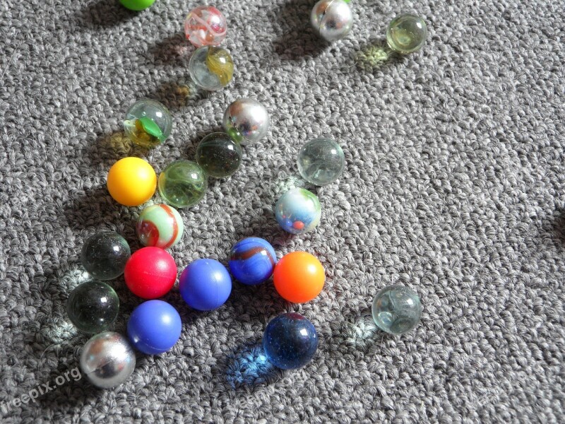 Marbles Glass Marbles Children Roll Balls