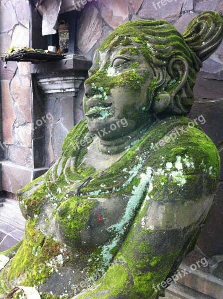 Bali Statue Stone Ubud Stone Figure