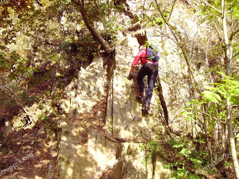 Climbing Iron Hook Medium Difficulty Middle Rhine Free Photos