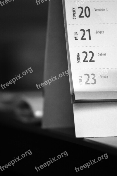 Still Life Date Calendar Free Photos