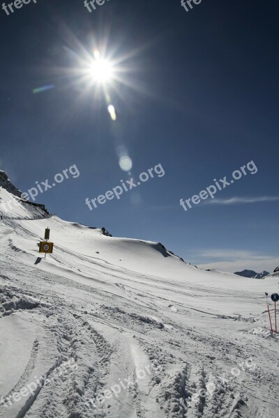 Nature Mountains Winter Snow Austria