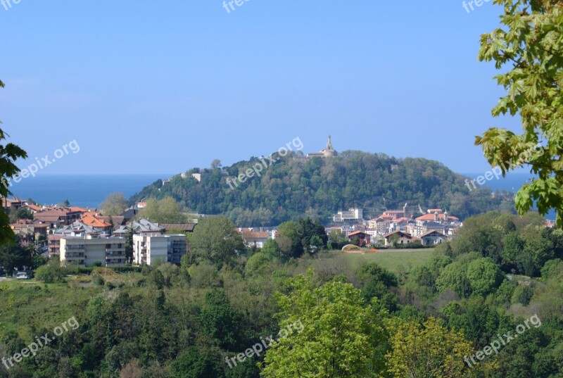 Urgull San Sebastian Landscape Landscape Spring Free Photos