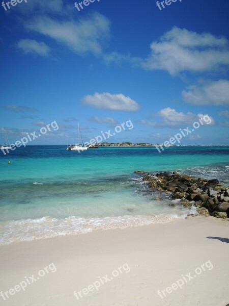 Saint Maarten Dutch Antilles Water