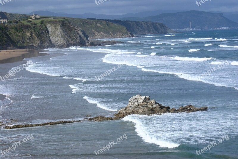 Sopelana Coastal Maritime Landscape Free Photos