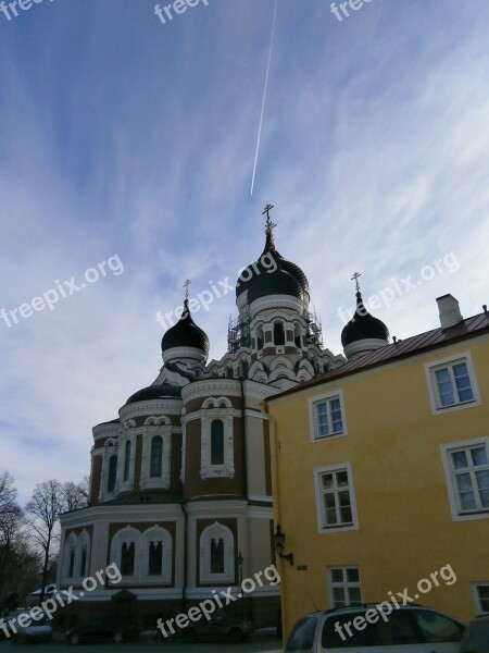 Church Churches Nevsky Cathedral Tallinn