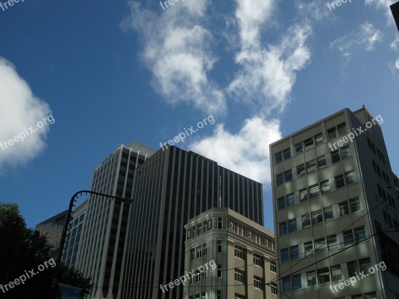 City Sky City Centre Building Plaza