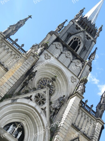 Cathedral Are Pedro De Alcântara Petrópolis Free Photos