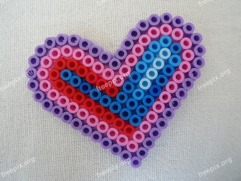 Heart Mother's Day Love Ironing Beads Beads