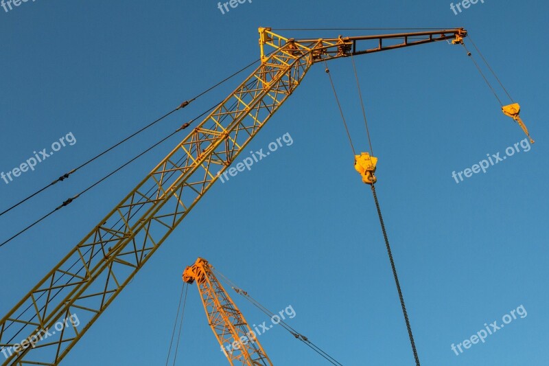 Urban City Urban Landscape Architecture Crane