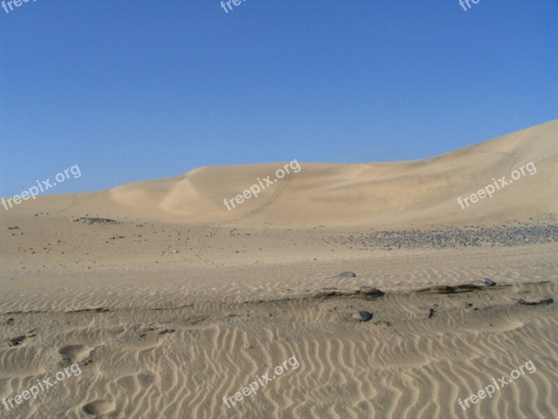 Gran Canaria Desert Sand Wide Nature