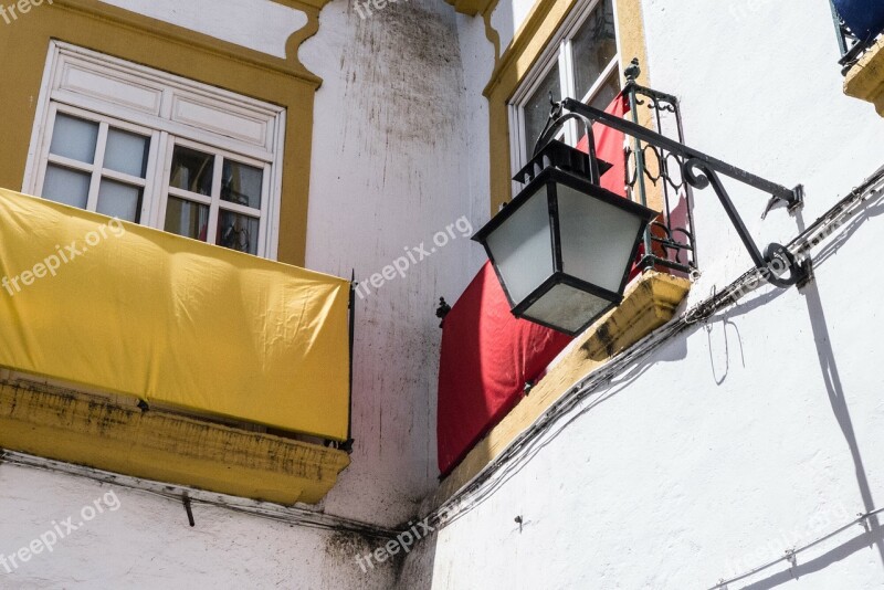 Balcony Window Facade Apartment People