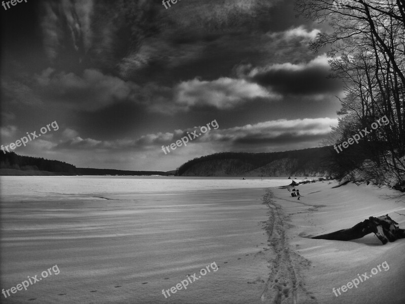 Russia Landscape Scenic Sky Clouds