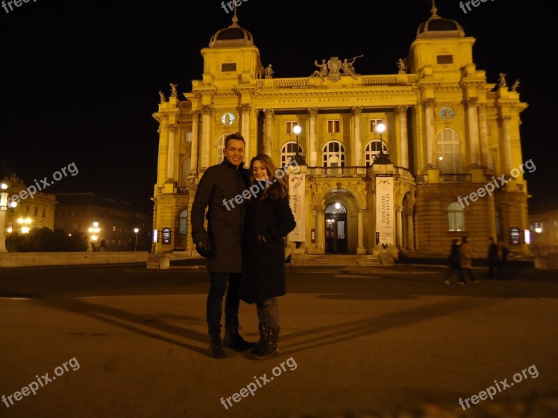 Theatre Croatia National Theatre Free Photos