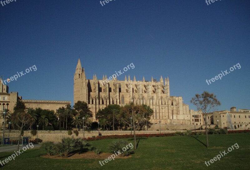 Palma Palma De Mallorca Cathedral Church Mallorca