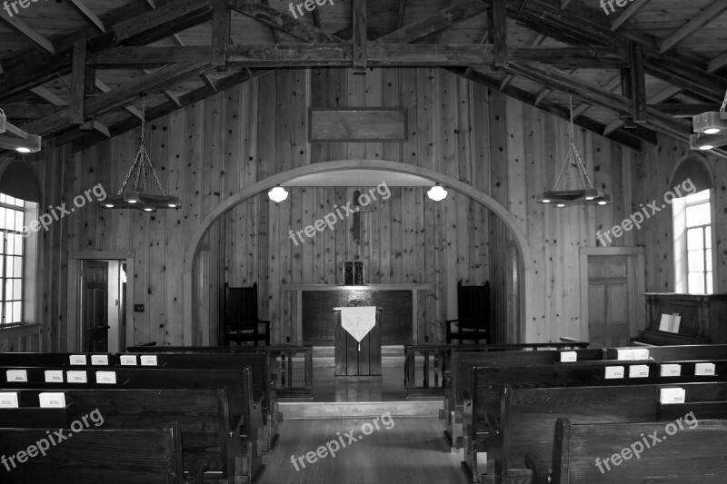 Fort Reno Oklahoma Chapel Altar Christian