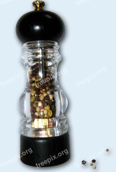 Pepper Mill Pepper Spice Sharp Spices