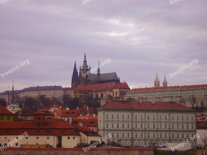 Prague Czech Republic City Urban Buildings