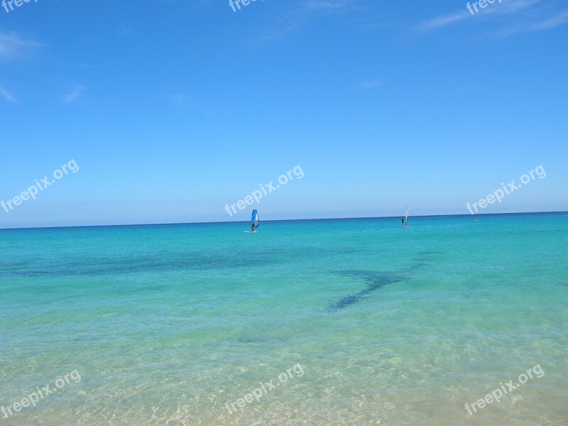 Sea Fuerteventura Sky Weather Sun