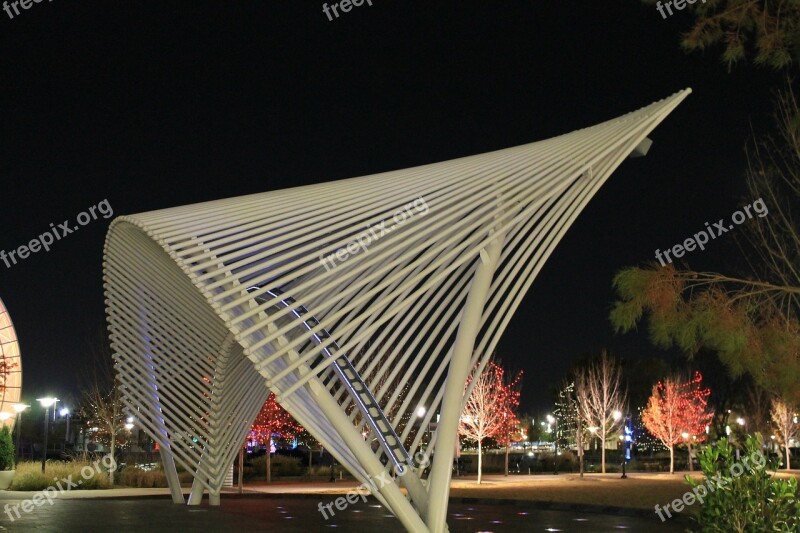 Geometric Art Myriad Garden Oklahoma City Oklahoma