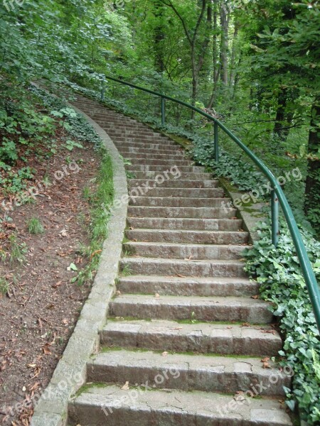 Stairs Graz Schlossberg Hiking Walk