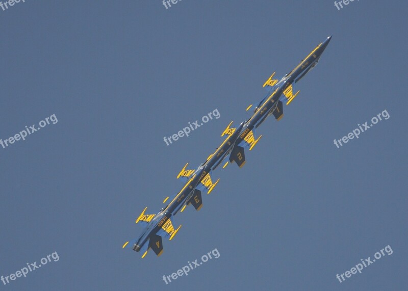 Blue Angels Squadron Fighters Jets Planes