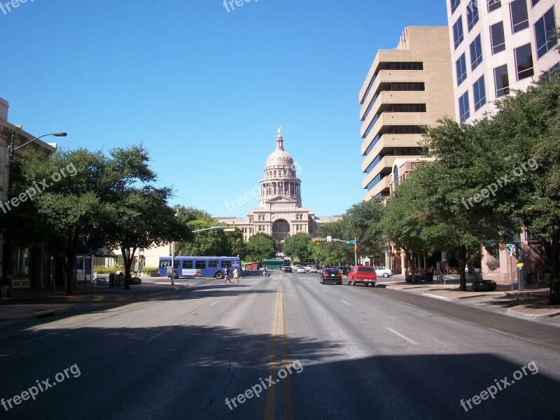 Capitol Texas Austin State Government Buildings