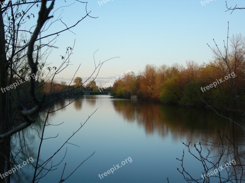 Fall Water Landscape Free Photos