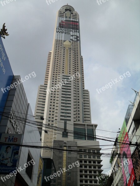 Bangkok Thailand Asia Skyscraper Building