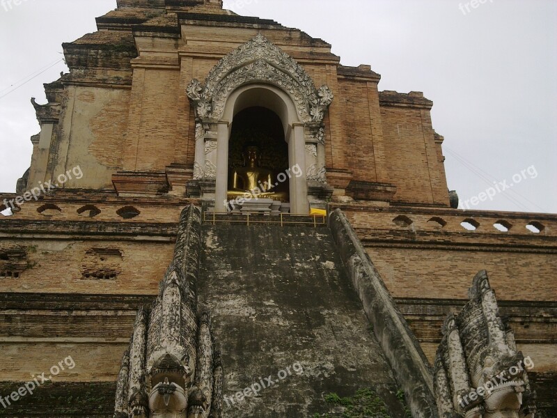 Temple Buddhist Old Rest Meditation