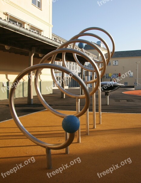 Hauge Skole Toy Machine Schoolyard Children Classroom