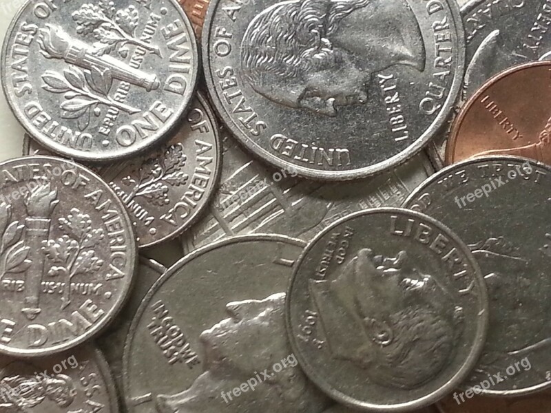 Coins Change Money Currency Cash