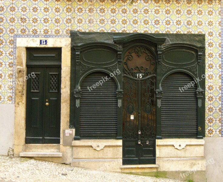 Door Old Door House Entrance Wood Closed