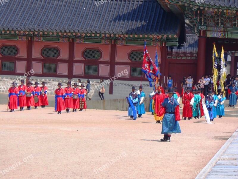 Korea Monument Seoul King The Tradition Of