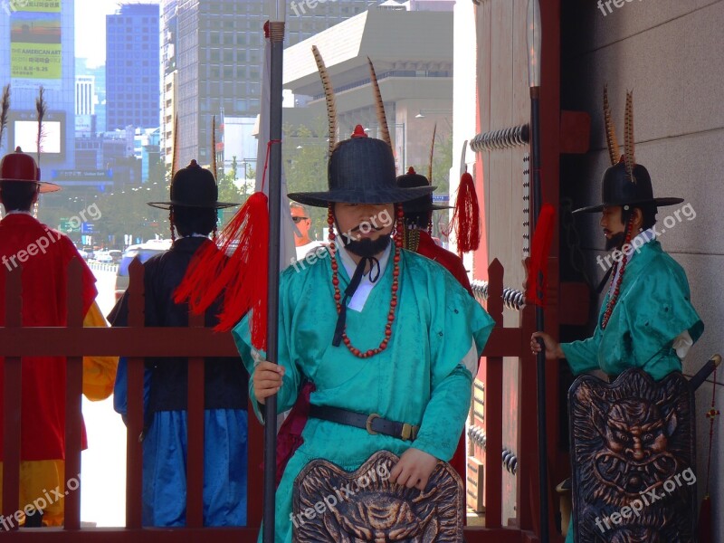 Korea Monument Seoul King The Tradition Of