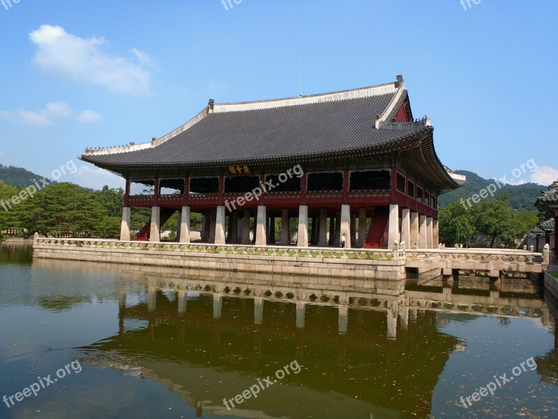 Korea Building Monument Seoul King