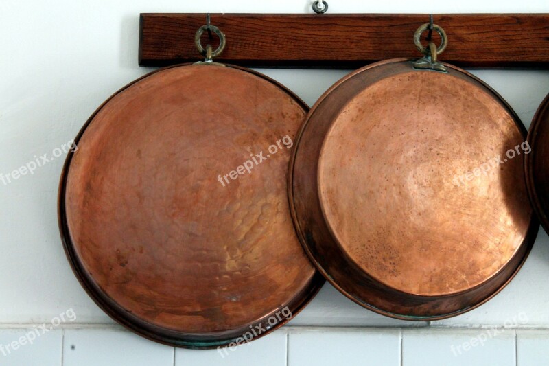 Pots Pot Brass Kitchen Copper