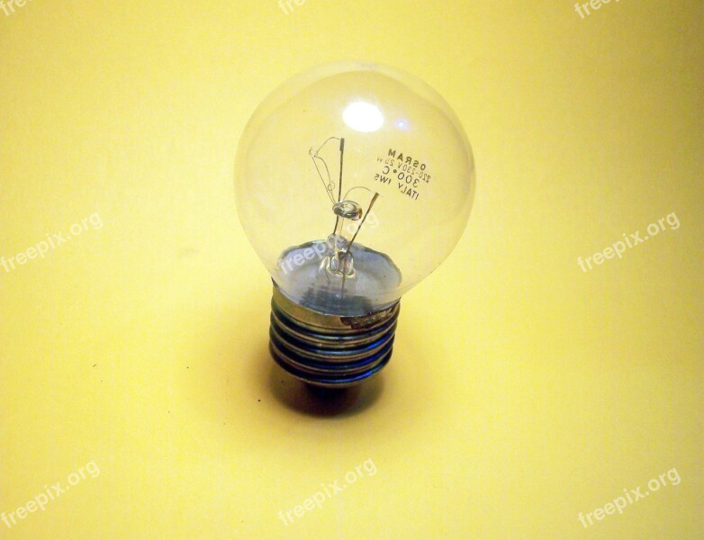 Light Light Bulb Yellow Free Photos